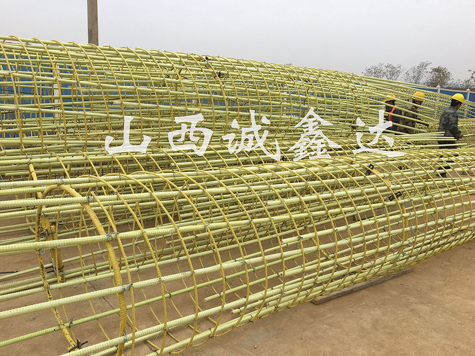 武汉光谷项目使用玻璃纤维筋围护桩